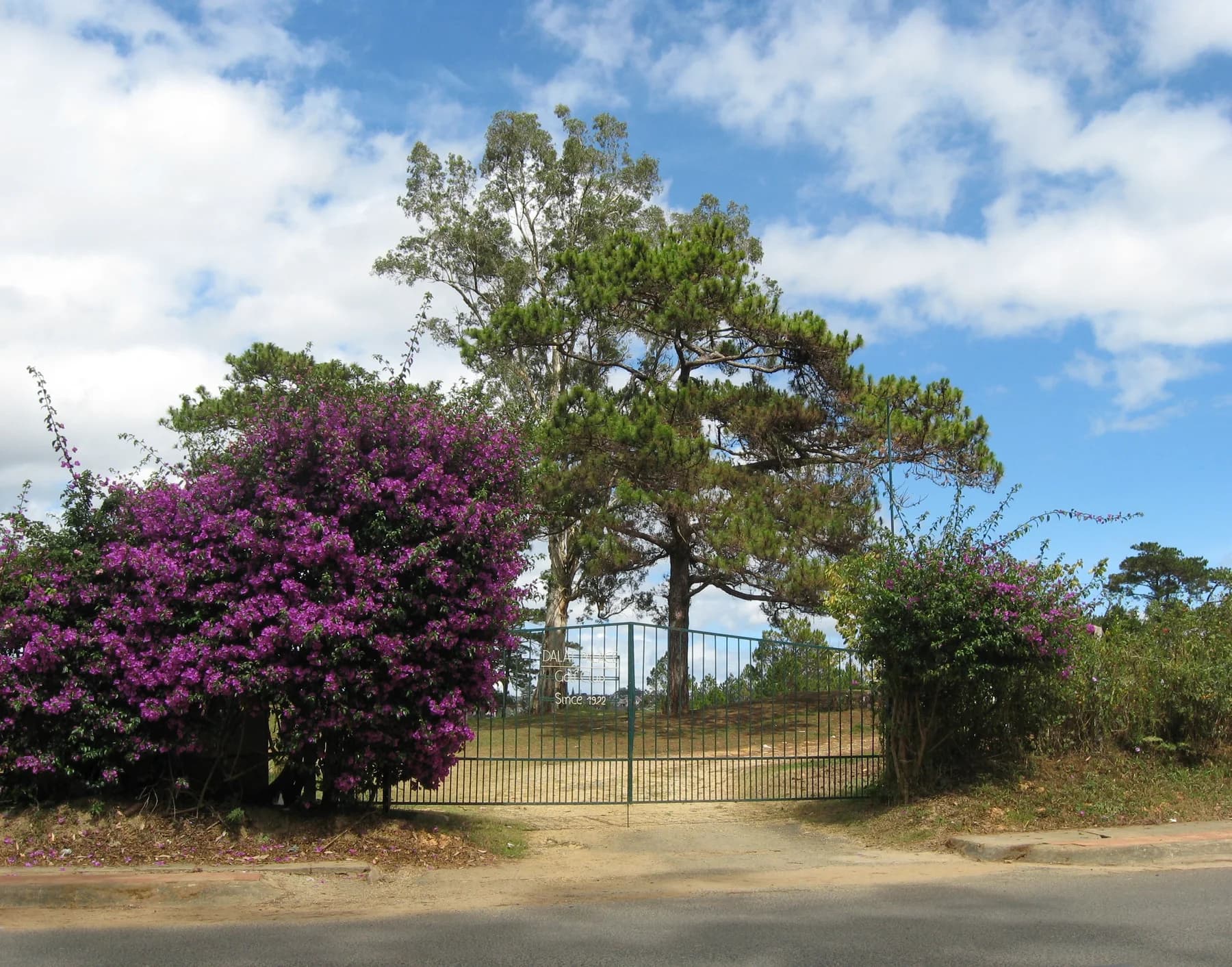 Dalat Palace golf grounds, photographed in 2011