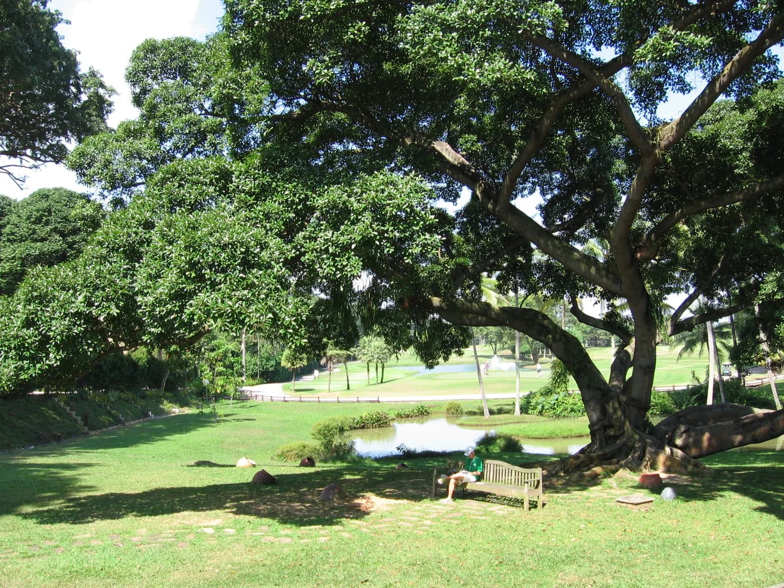 Tanjong course landscape, photographed in 2006