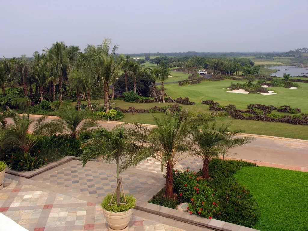 Mission Hills Haikou resort grounds